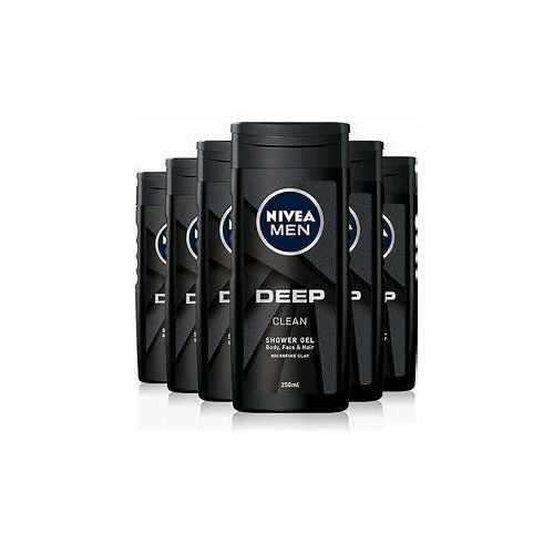 product_image_name-Generic-NIVEA MEN Men Deep Shower Gel for Men, 250 ml-3