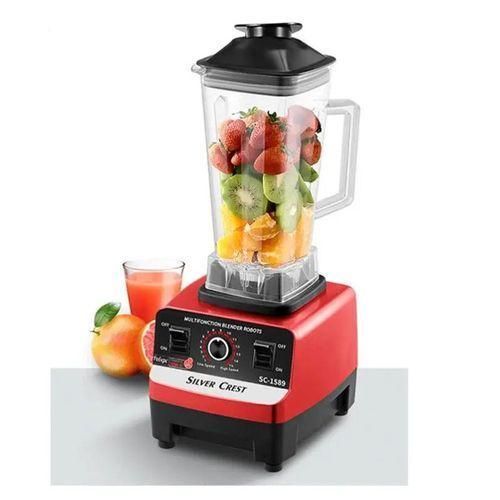 product_image_name-Generic-SILVER CREST Commercial Blender For Heavy Duty Works & Business - Red,Black-1