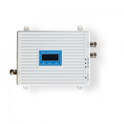 product_image_name-Generic-Cell Phone Signal Booster 900/1800/2100MHz 2G/3G/4G/5G All Supported Tri Band GSM DCS Mobile Signa Amplifier Repeater, Home Cell Signal Booster for Home with Adapter Coverage Area Up to 20,000 Sq.ft- White-2