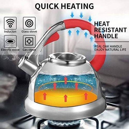 product_image_name-Generic-3.5L Whistling Tea Boiling Kettle Stainless Steel- Silver-3