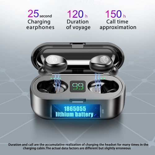 Fingerprint touch bluetooth best sale earbuds