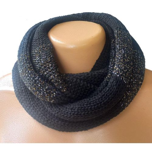 product_image_name-Scarfknit-Black Infinity Scarf-1