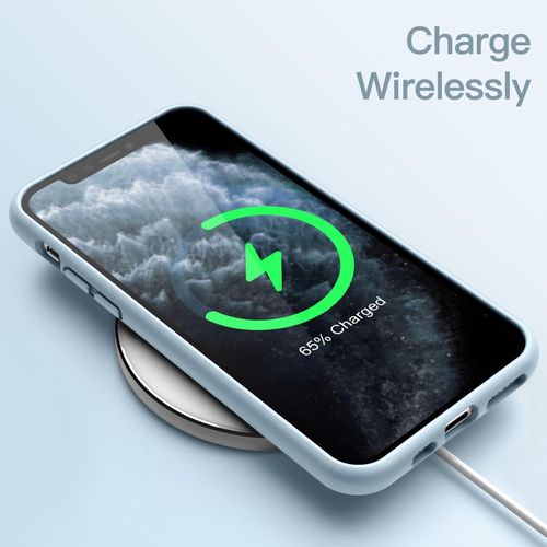 product_image_name-Generic-Iphone 11 Pro Max Silicone Case -Light Blue-5