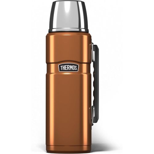 product_image_name-Thermos-Stainless Steel King Copper Travel Flask – Keeps Drinks Hot For 24 Hours and Cold For 24 Hours 1.2 Litres-1