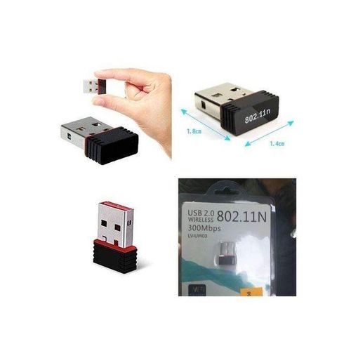 product_image_name-Generic-Dongle Wifi wireless USB Network Adapter 300Mbps-1