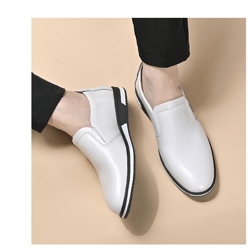 Shop Men's Casual Oxfords Pu Leather Loafers Brogues Shoes Wedding ...