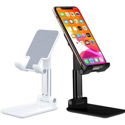 product_image_name-Generic-Desktop Foldable Phone Stand - Black-1