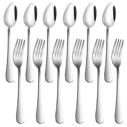 product_image_name-Generic-Set Of Teaspoons & Folks - Silver-1