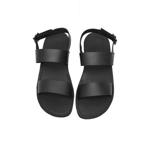 Shop Classic Faux Leather Women's Sandals - Black | Jumia Uganda