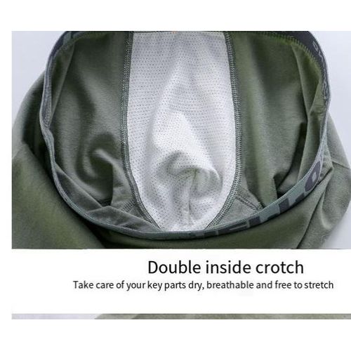 product_image_name-Fashion-4pcs Antibacterial, Comfortable, And Breathable Mid Rise Underwear For Men's Flat Bottoms-6