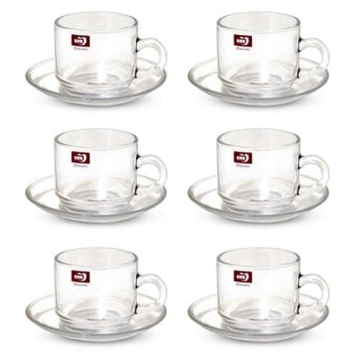 product_image_name-Generic-6 Pieces Of Cups And 6 Saucers -Colourless.-2