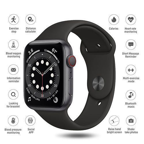 Black android watch store