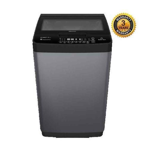 product_image_name-Hisense-8Kg Top Loading Automatic Washing Machine- Grey-1