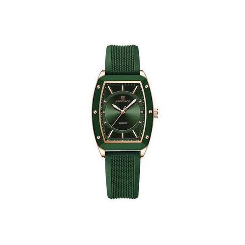 product_image_name-Generic-Naviforce Analog Rubber Strapped Ladies Designer Watch - Green-2