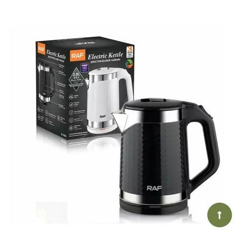 product_image_name-RAF- Automatic Electric Kettle 2L R.7875 – Cool To Touch & Stainless Steel – 2000W - Black-2