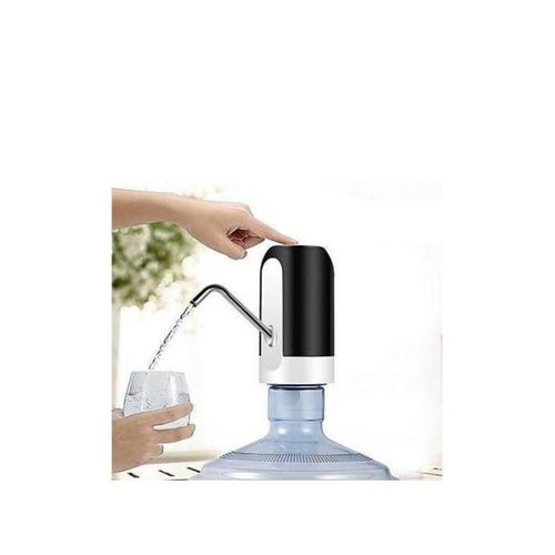 product_image_name-Generic-USB Rechargeable Water Pump White, Black Colour-1