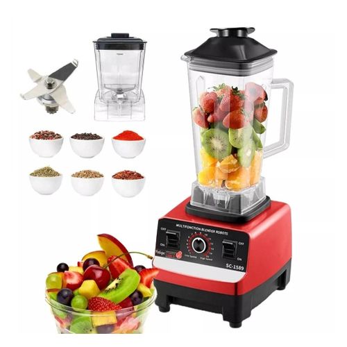product_image_name-SILVER CREST-2 in 1 Electric Food Blender 4500W Large Size 2L Unbreakable 6 Stainless Blades 15 Speed Multifunction Food Juicer Heavy Duty Motor Sc1589-3