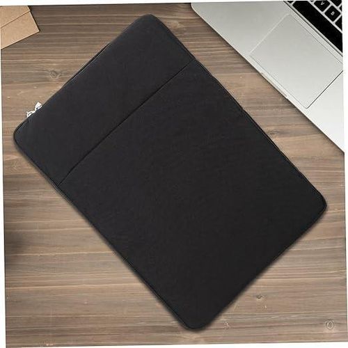 product_image_name-Generic-Laptop Bag Laptop Bag 13.3/14 Inch Briefcase Business Casual Portable Notebook Bag for Laptop Notebook Travel School Light Grey/Dark Gray Laptop Shoulder Bag Carrying Case-4