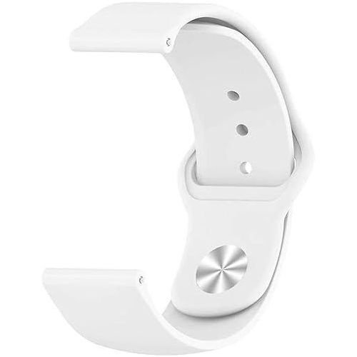 product_image_name-Generic-Silcone Strap For  Smart Watches - White-3