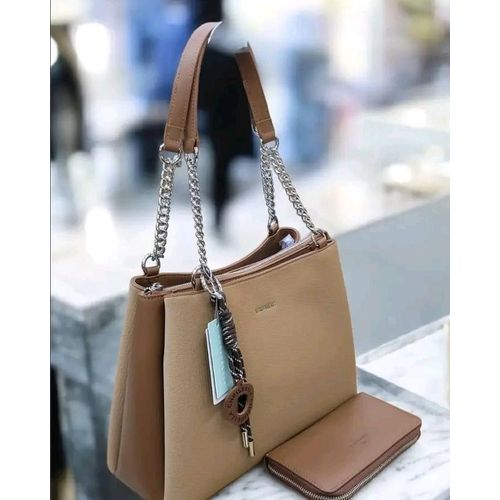 product_image_name-Generic-Classy Beige Tan CHRISBELLA leather shoulder bag-1