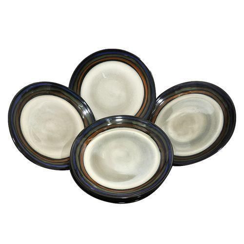 product_image_name-Generic-6 Pieces Brown Line Side Plates - Cream-2