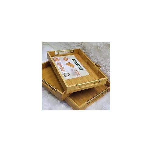 product_image_name-Generic-3-Piece Wooden Tray Set – Elegant & Versatile Serving Trays-2