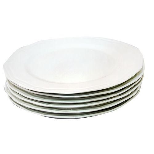 product_image_name-Generic-Set Of 6 Dinner Plates – White-1