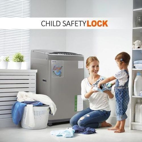 product_image_name-Geepas-10kg Fully Automatic Top Loader Washing Machine - Auto-Imbalance, Gentle Fabric Care, Fuzzy Logic, Child Lock, Stainless Steel Drum --6