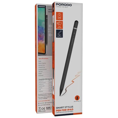 product_image_name-Porodo-Smart Stylus Pen for iPad - Black-1