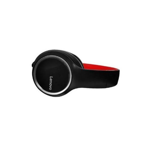 product_image_name-Lenovo-HD 200 Foldable Over Ear Wireless Headphones- Black/Red-7