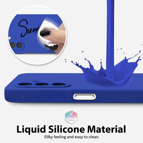 product_image_name-Generic-Samsung Galaxy A26 Silicone Case - Blue-3