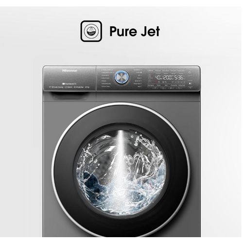 product_image_name-Hisense-12Kg/ 8kg Washer and dryer Freestanding Washing Machine Gray-1
