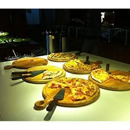 product_image_name-Generic-30cm Wooden Serving Pizza PlateTray Chopping Cutting Board Serving Plate-Brown.-3