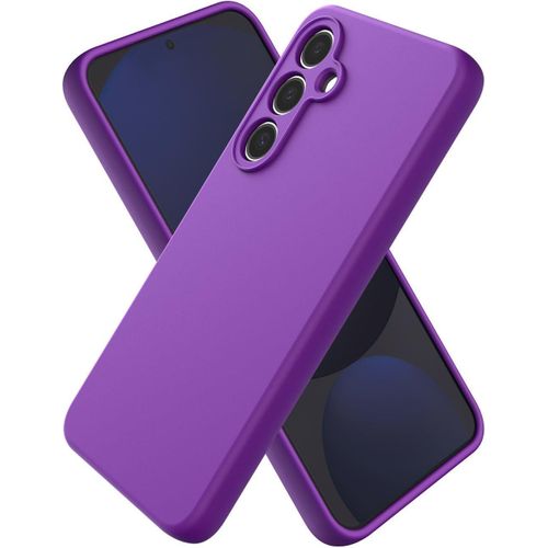 product_image_name-Generic-Samsung Galaxy A34 Silicone Case - Purple-1