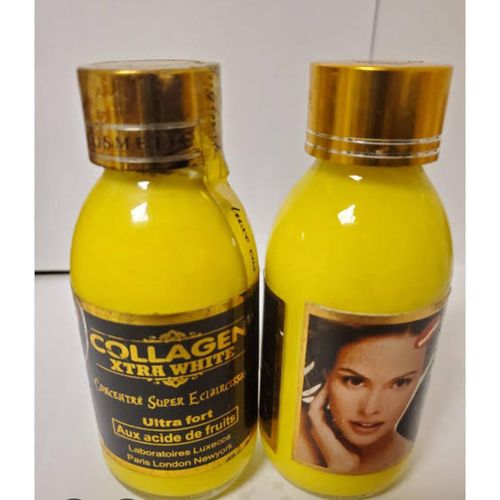 product_image_name-Collagen-Xtra White Face & Body Oil. Lightens Spots, Clears Age Spots, Wrinkles, Freckles, Scars, Stretch Marks, Patches, Moisturizes, Evens the skin tone, Make skin Bright, Luminous & Radiant.-2