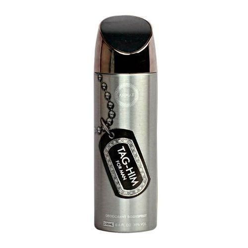 product_image_name-Armaf-Tag Him For Men Deodorant Body Spray , 200ml - Silver,Black.-1