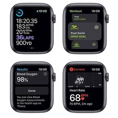 product_image_name-Generic-Smart Watch Full Touch Screen Watch For Android & IOS - Black-2