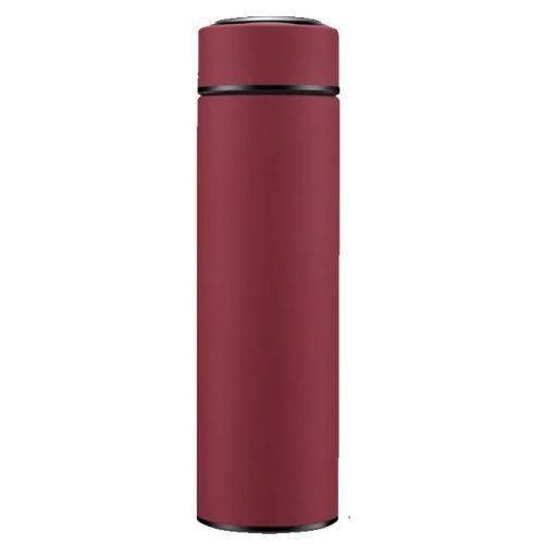product_image_name-Generic-Stainless Double Wall Vacuum Bottle Travel Mug, 450ml - Red-1