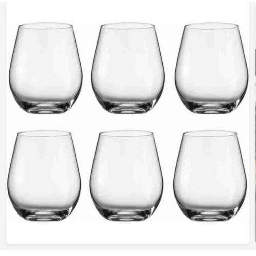 product_image_name-Yiwu-Set Of 6pc Oval Glasses - Transparent-2