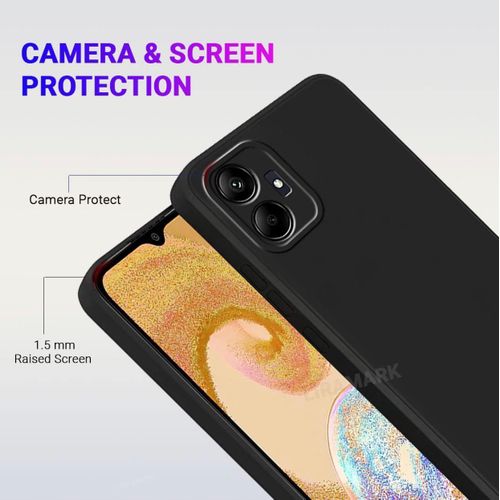 product_image_name-Generic-Silicone Soft Back Cover Case for Samsung Galaxy A04 -2