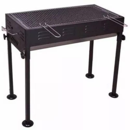 product_image_name-Generic-(67X 30x57cm) Barbecue Grill Portable Folding Charcoal Barbecue Desk Tabletop Outdoor Smoker Large BBQ Garden Terrace Camping Travel Hiking Picnics Backpacking Baking Tray Grill- Black-8