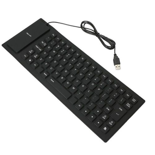 product_image_name-Generic-USB Flexible Foldable Soft Touch Silicone Gel Keyboard For PC-2