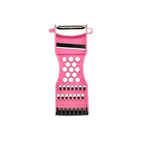 product_image_name-Generic-4 Way Vegetable Grater And Slicer With Peeler - Pink.-1