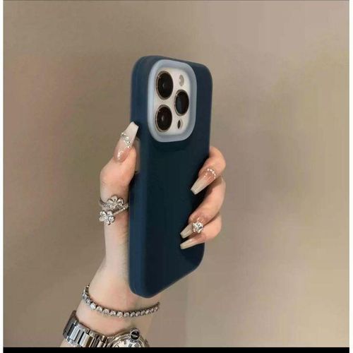 product_image_name-Generic-Iphone 13 Pro Silicone Case-Blue-5