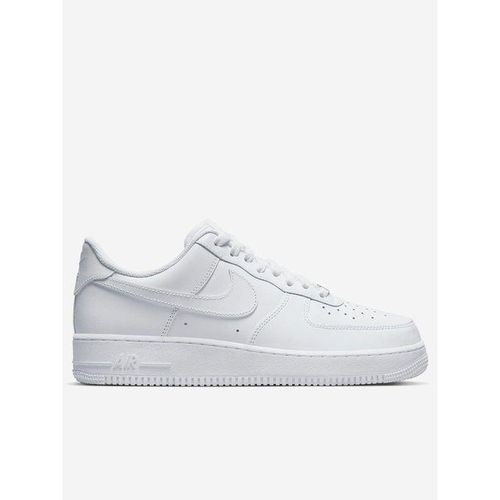 product_image_name-Generic-Original Nike Air Force1 Leather Sneakers - White-5