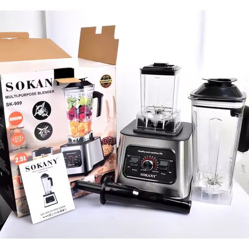 product_image_name-Sokany- Blender 2.5 Liters 6000 Watts - White-1