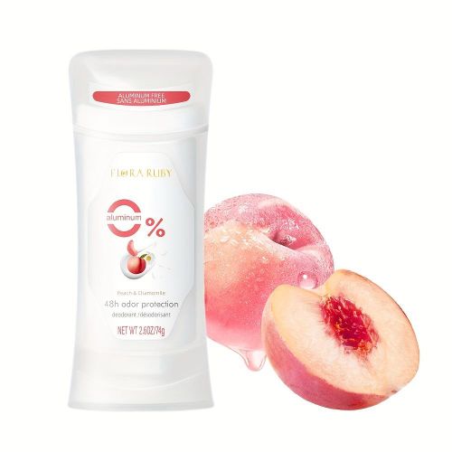 product_image_name-Other-Unisex Underarm & Deodorizing Cream, 48-Hours Long- Lasting Freshness _74g With Peach & Chamomile Scent _White-1