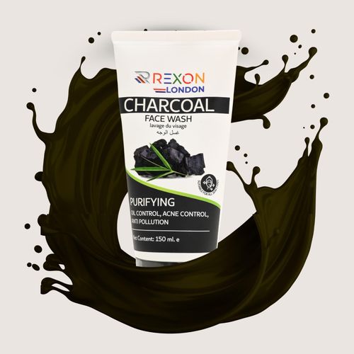 product_image_name-Rexon-Charcoal Facewash for Oily Skin | Deep Cleanse | Rexon London | 150ml-1