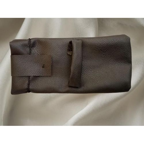 product_image_name-Handmade-Black Leather Phone Bag-2