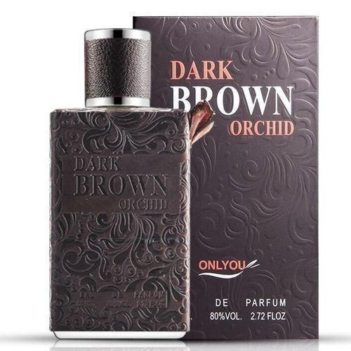 product_image_name-Flower By Onlyou-Dark Brown Orchid Men's Perfume - 80ml-1